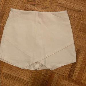 White skort